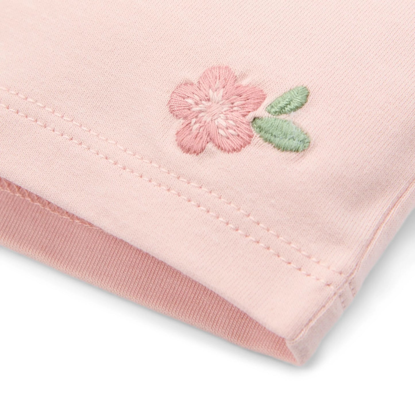 Shorts con fiore