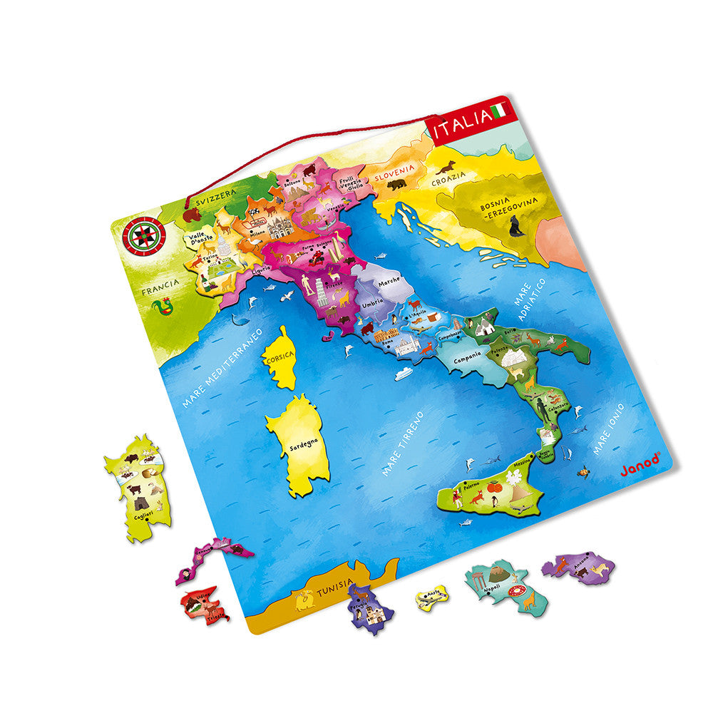 Mappa d'Italia Magnetica