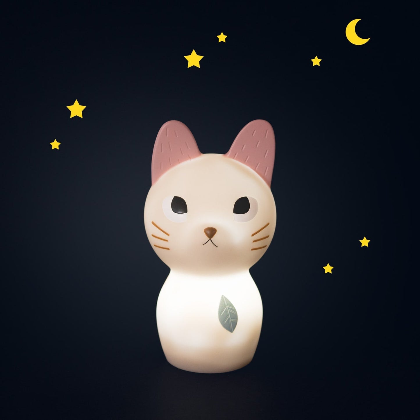 Luce notturna gattino