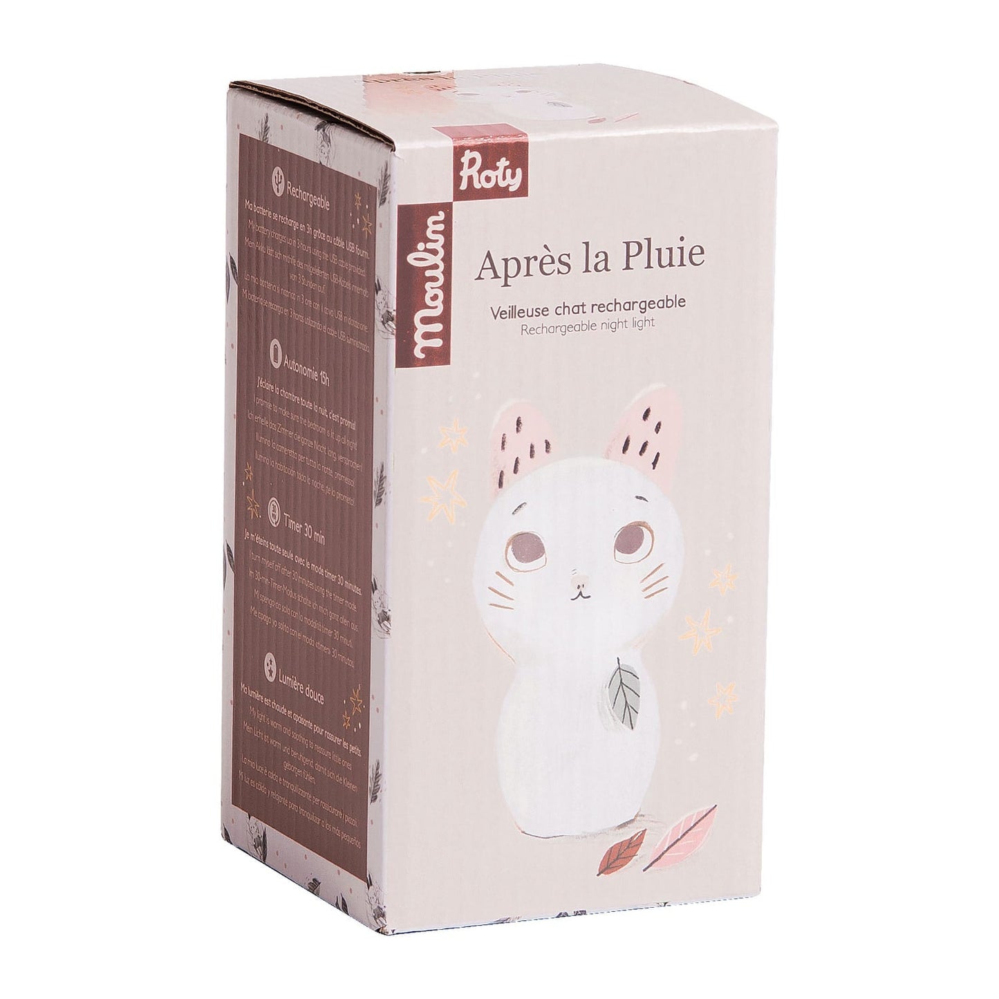 Luce notturna gattino