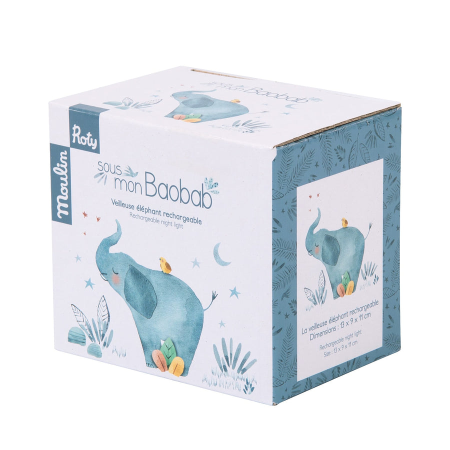 Luce notturna elefante