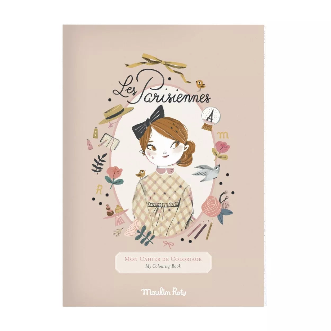 Libro da colorare Les Parisiennes