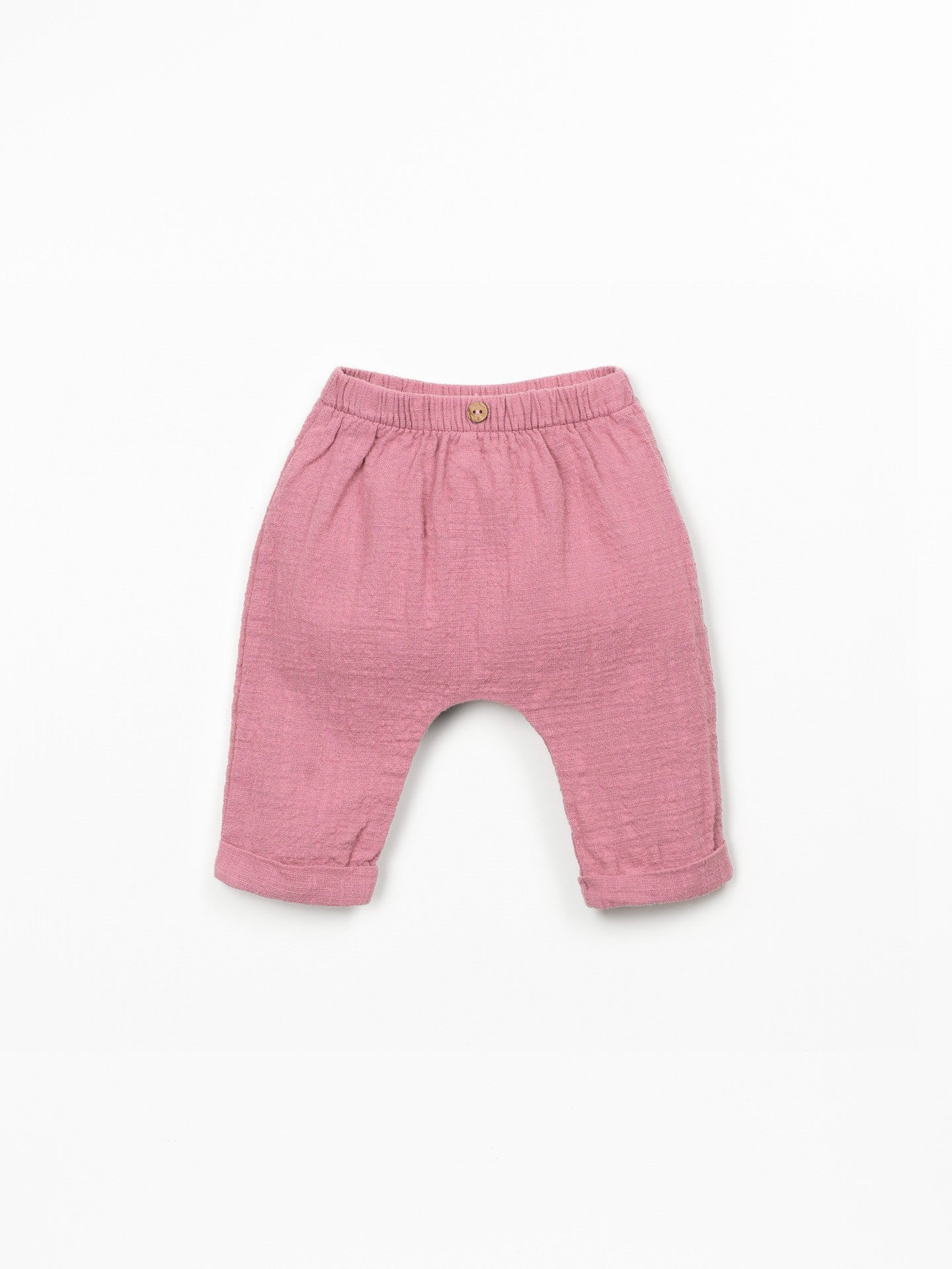 Pantaloni con bottone in cocco