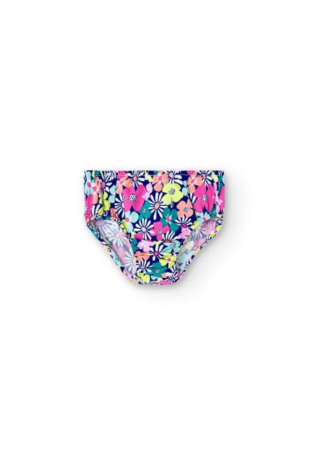Vestito cotone stampa a fiori