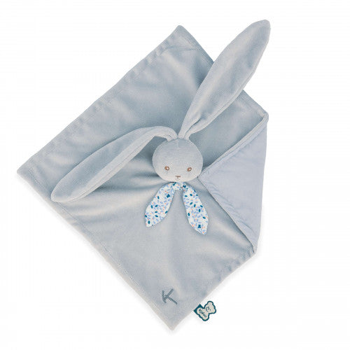 Doudou coniglietto blu