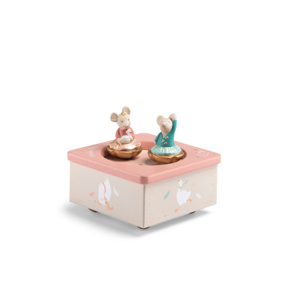 Scatola musicale in legno "La petite école de danse"