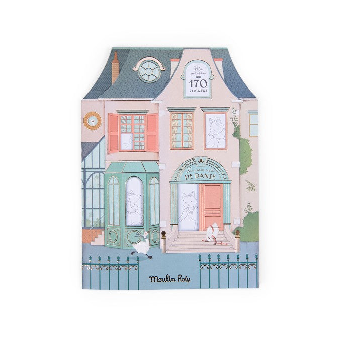 Quaderno da colorare con 170 stickers