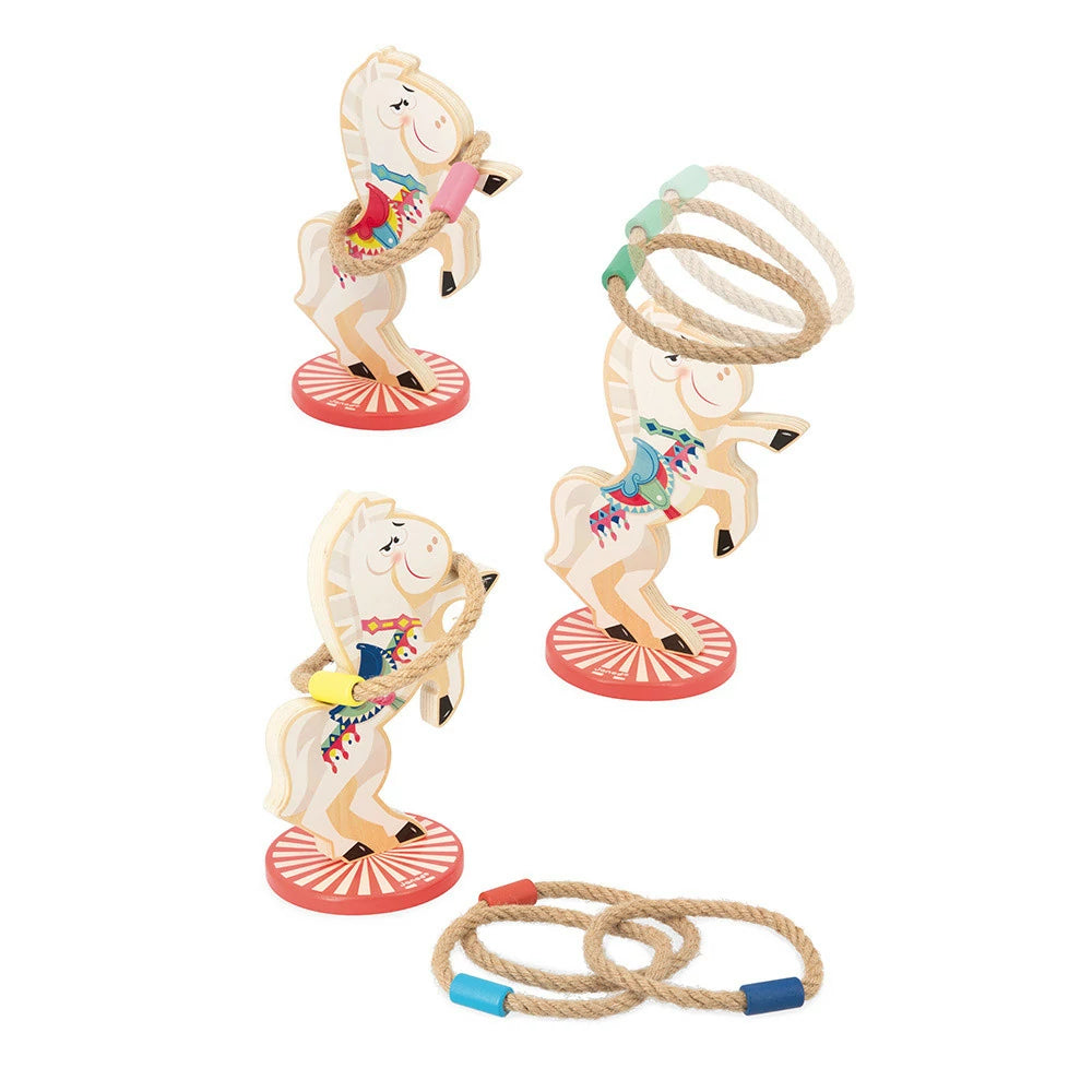 Gioco del lazo e dei cavalli