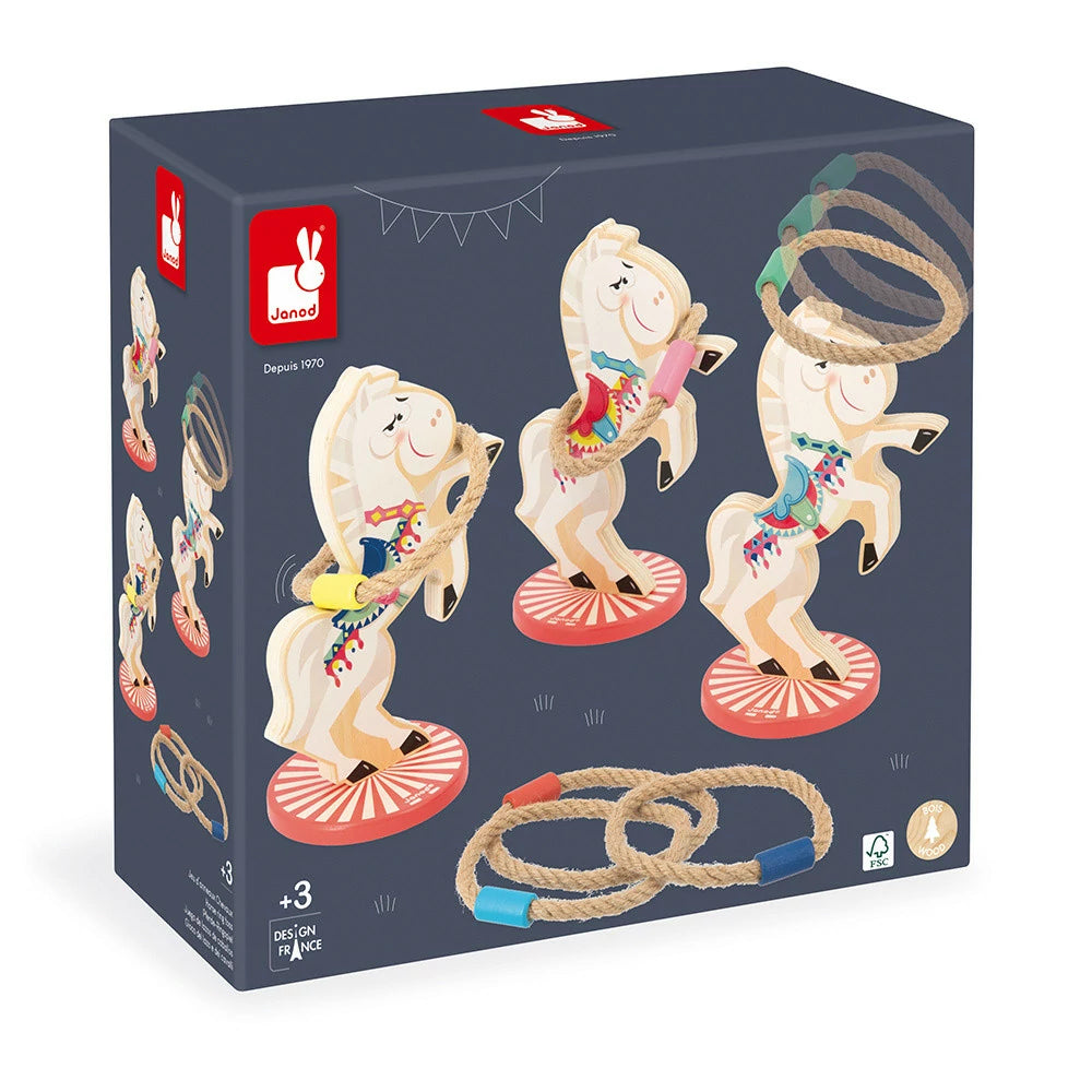 Gioco del lazo e dei cavalli