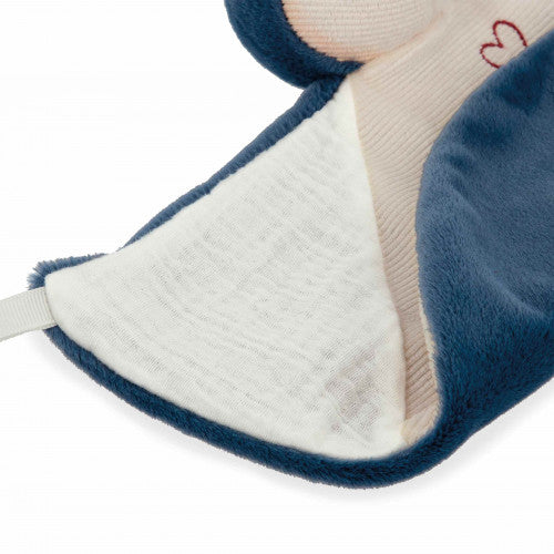 Doudou pinguino blu