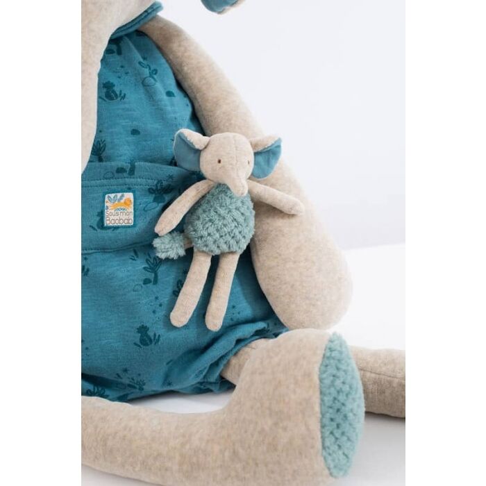 Peluche gigante elefante con bebè