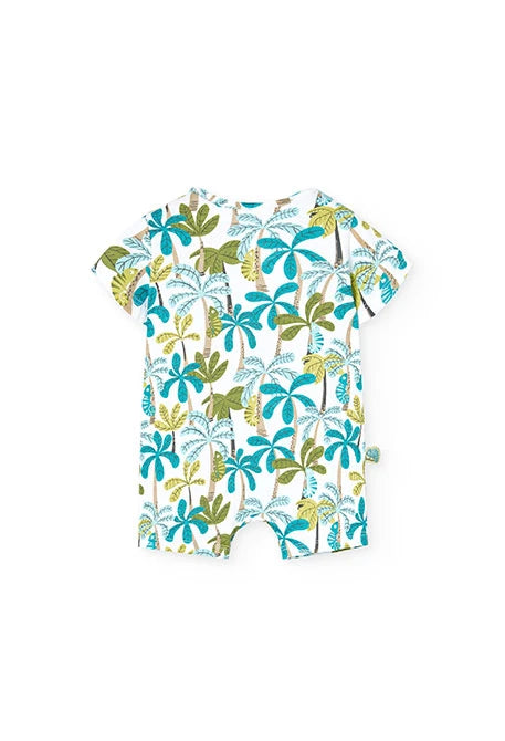 Tutina jersey stampata