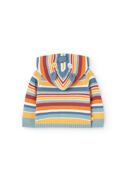 Giacchetta tricot a righe