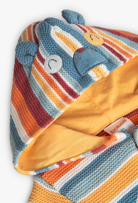 Giacchetta tricot a righe