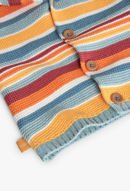 Giacchetta tricot a righe