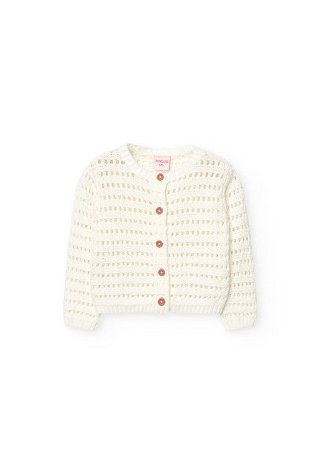 Giacchetta tricot traforata