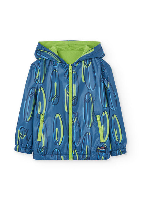 Parka in tessuto tecnico reversibile