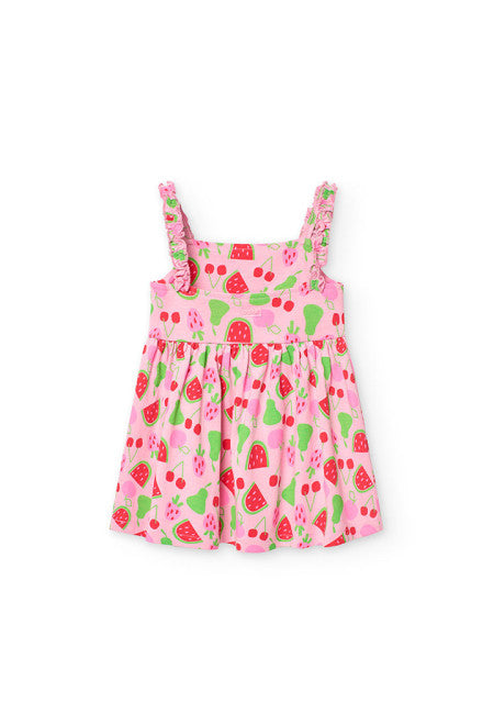 Vestito jersey stampato