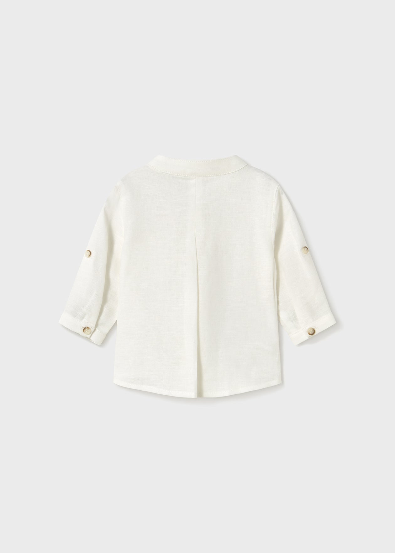 Camicia manica lunga colletto coreana