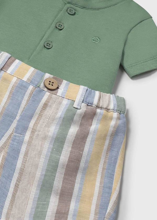 Completo shorts e polo