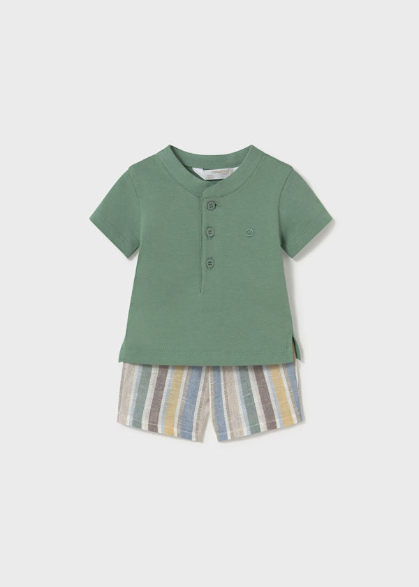 Completo shorts e polo