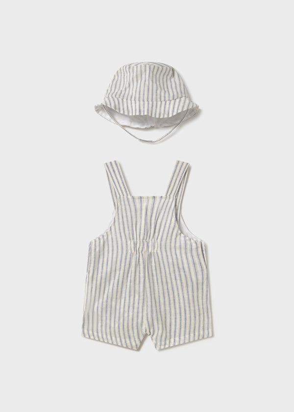 Salopette con cappellino