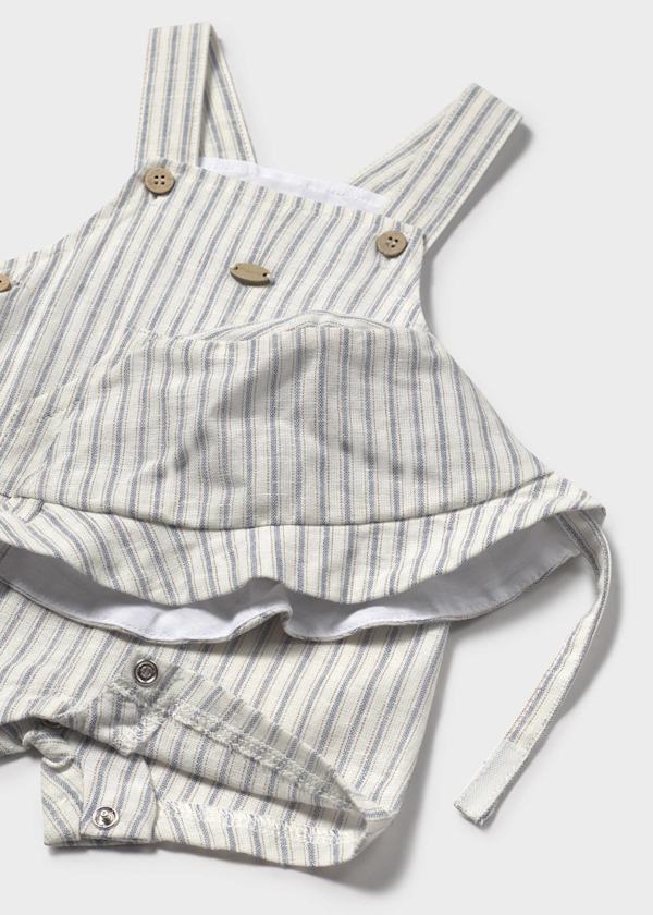 Salopette con cappellino