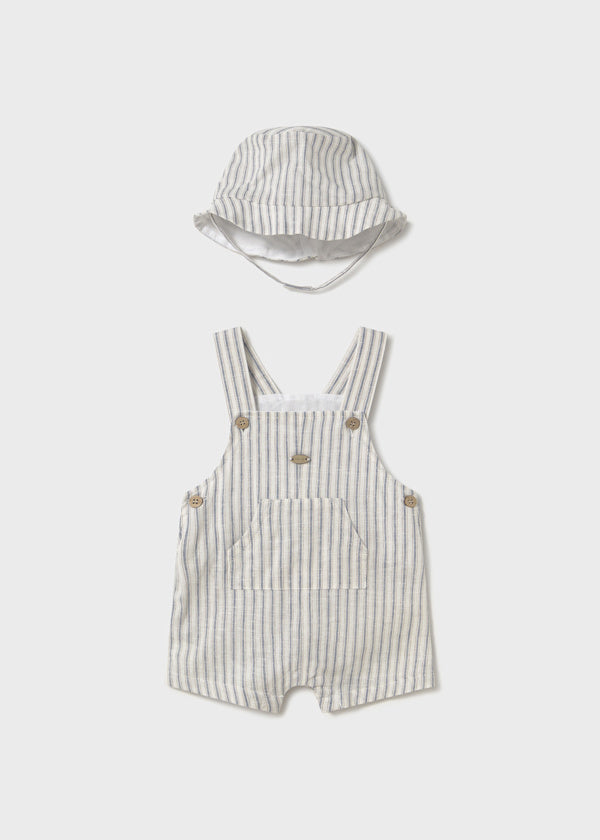 Salopette con cappellino