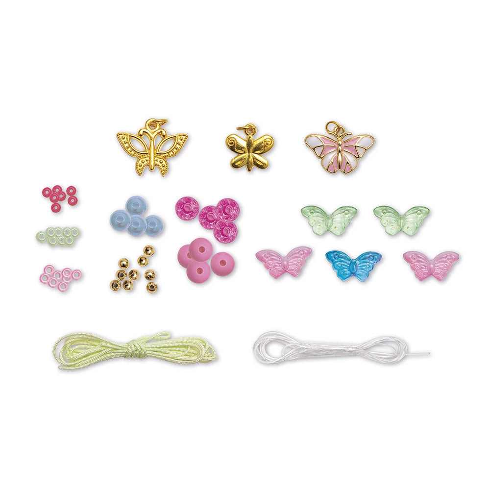 6 graziosi gioielli a forma di farfalla Magic Fairies