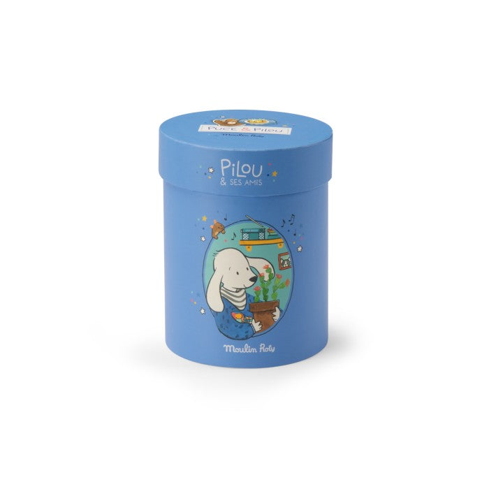 Cane Pilou in scatola regalo