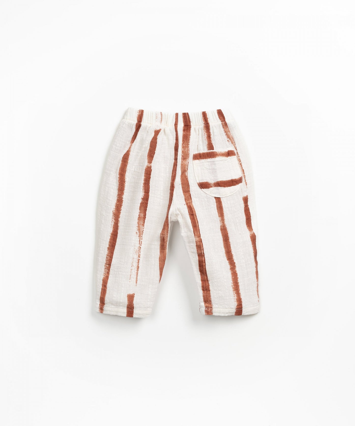 Pantalone con stampa a righe