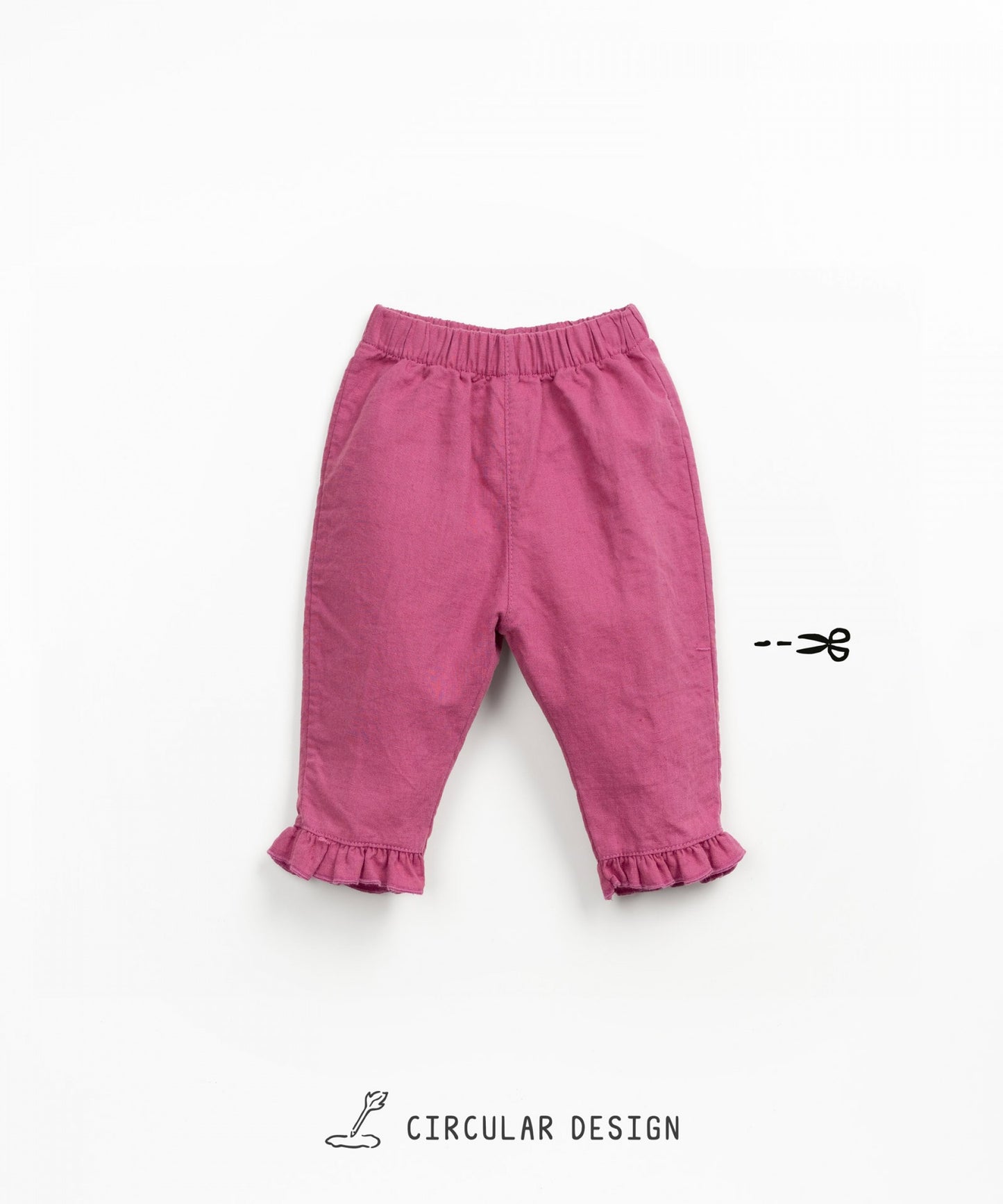 Pantalone con volant
