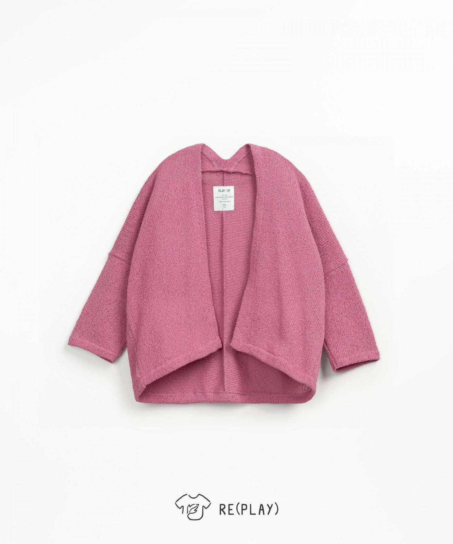 Cardigan aperto in maglia