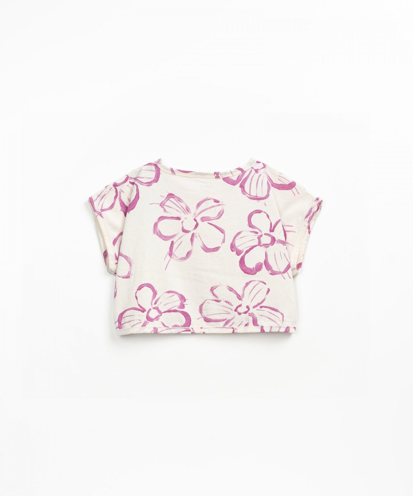 Maglietta con stampa floreale