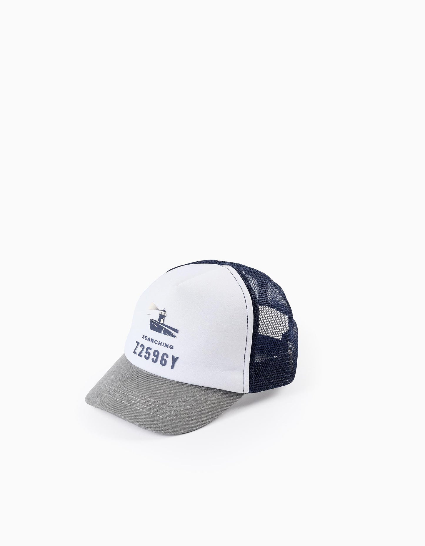 Cappellino bi-tessuto