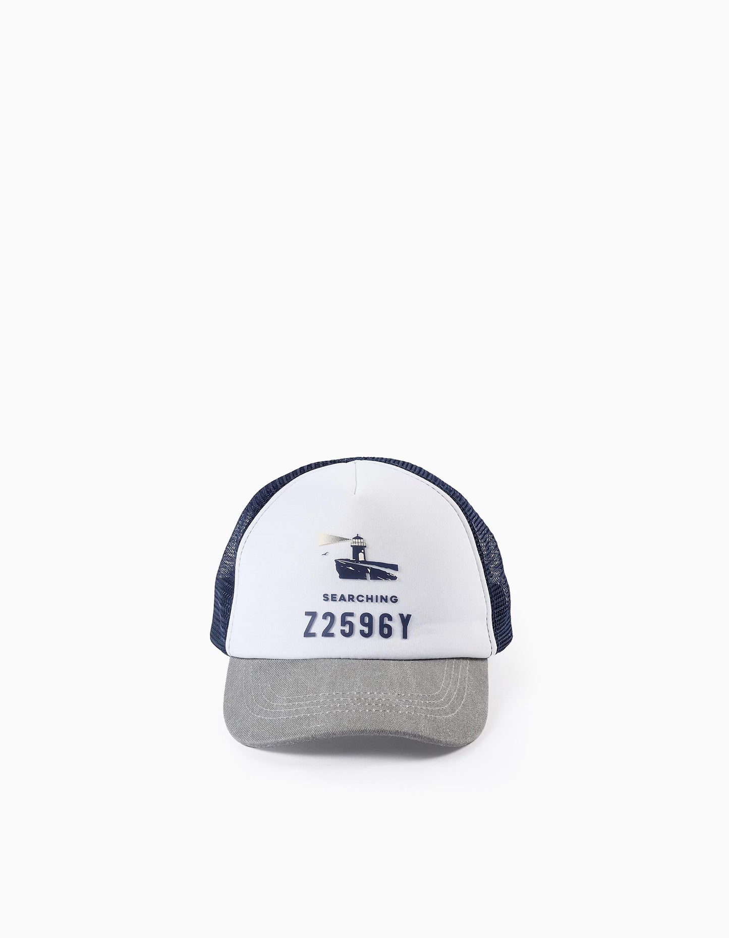 Cappellino bi-tessuto