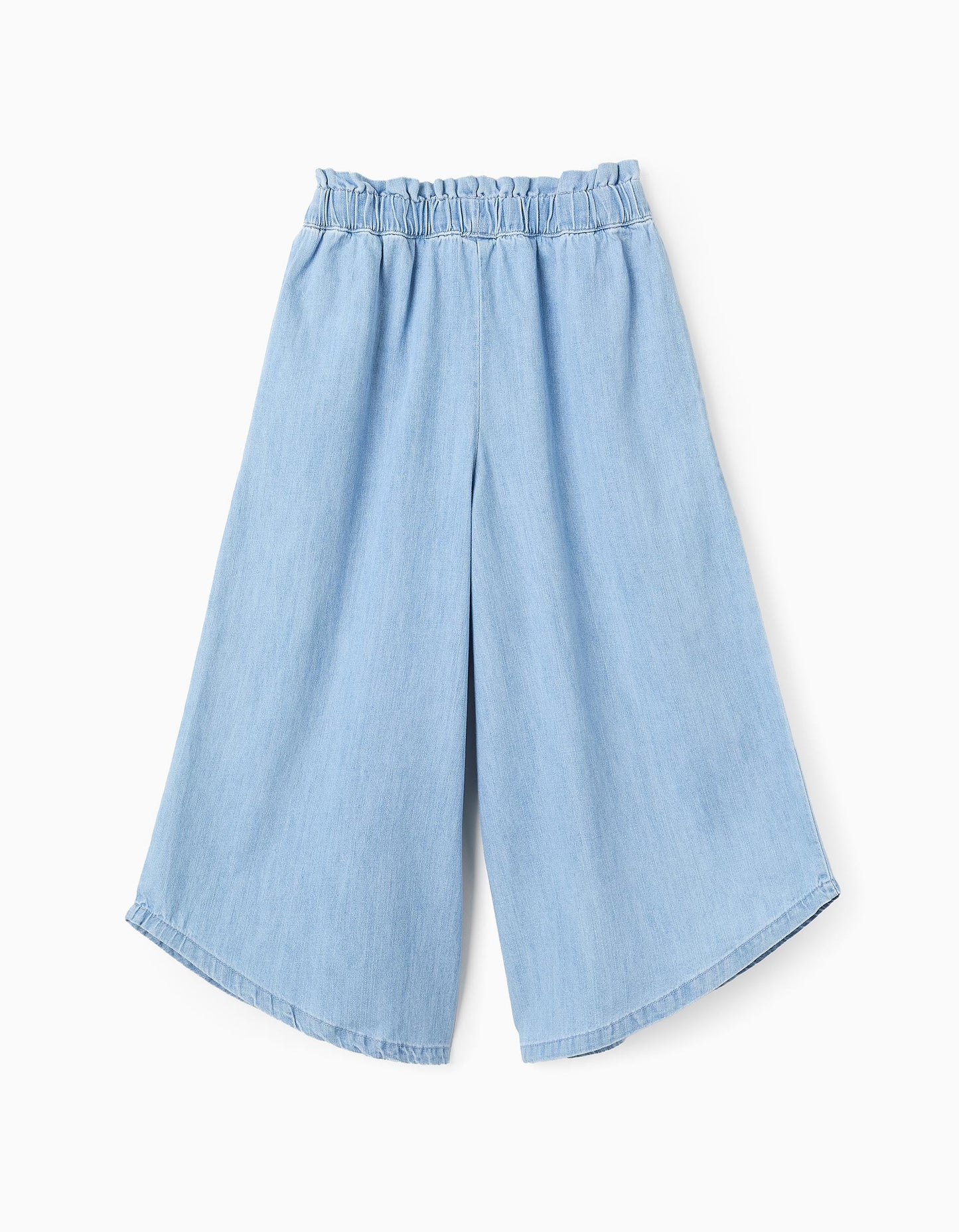 Pantaloni in denim gamba larga