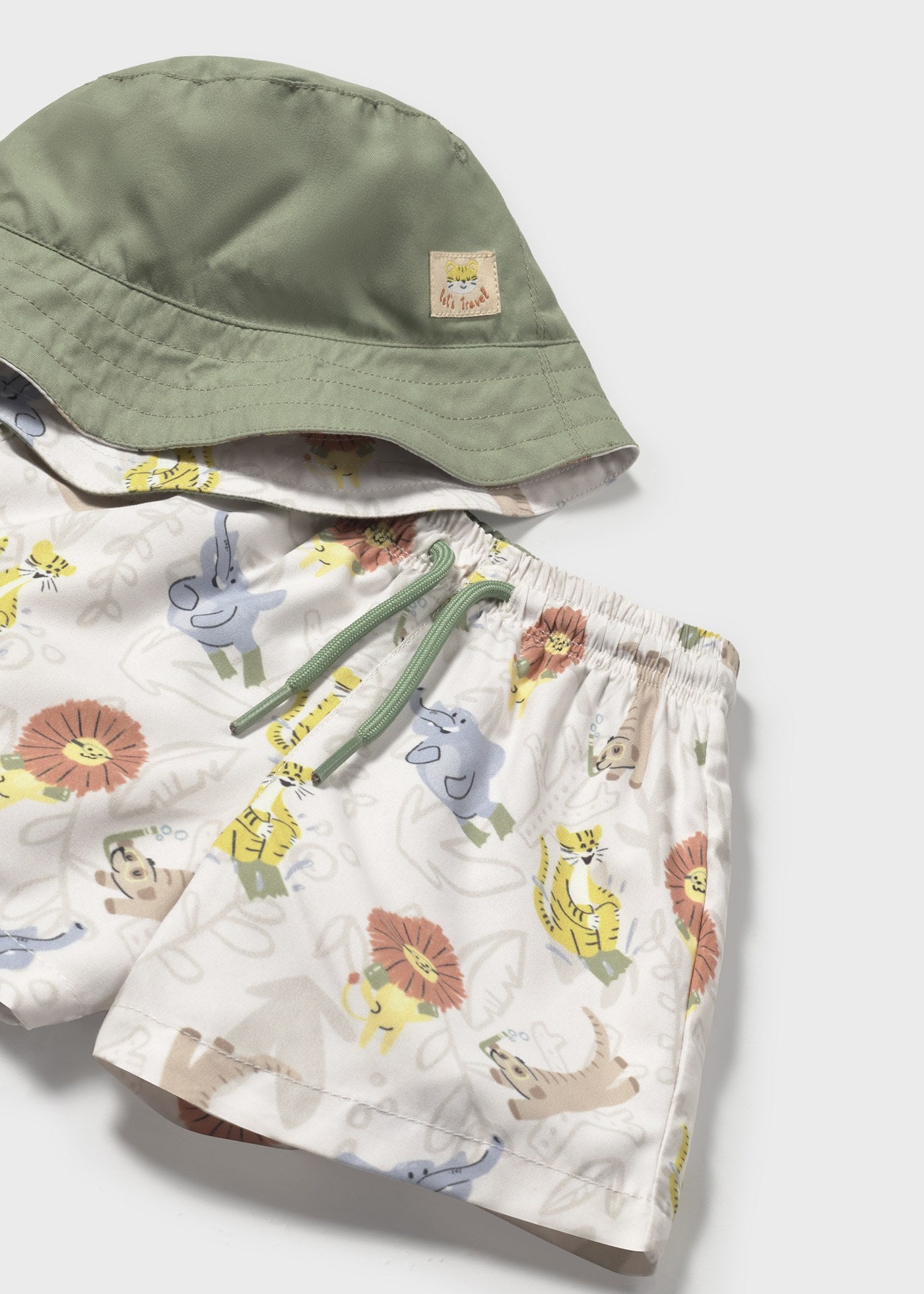 Completo costume e cappello reversibile