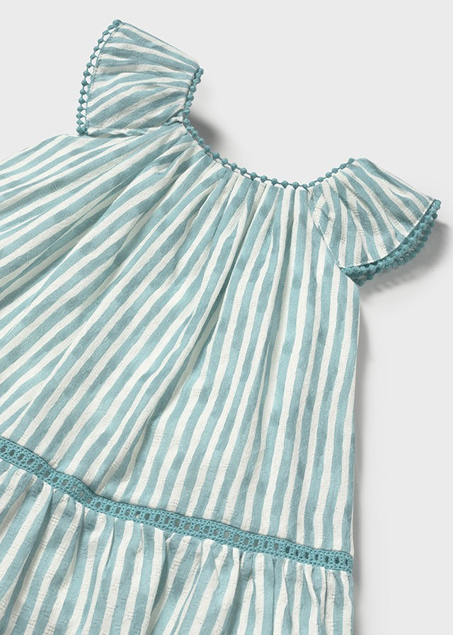 Vestito bretelline a righe