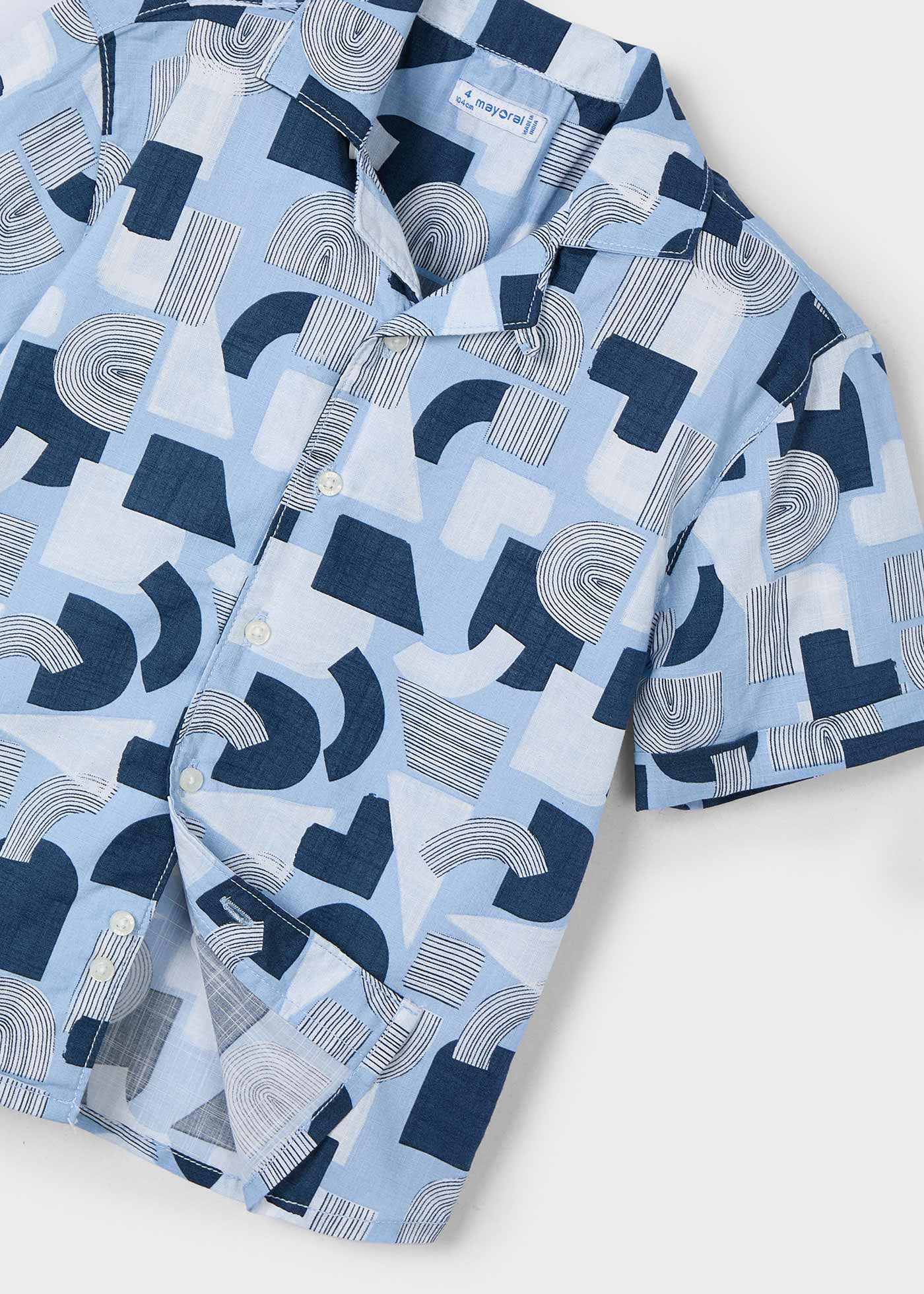 Camicia maniche corte