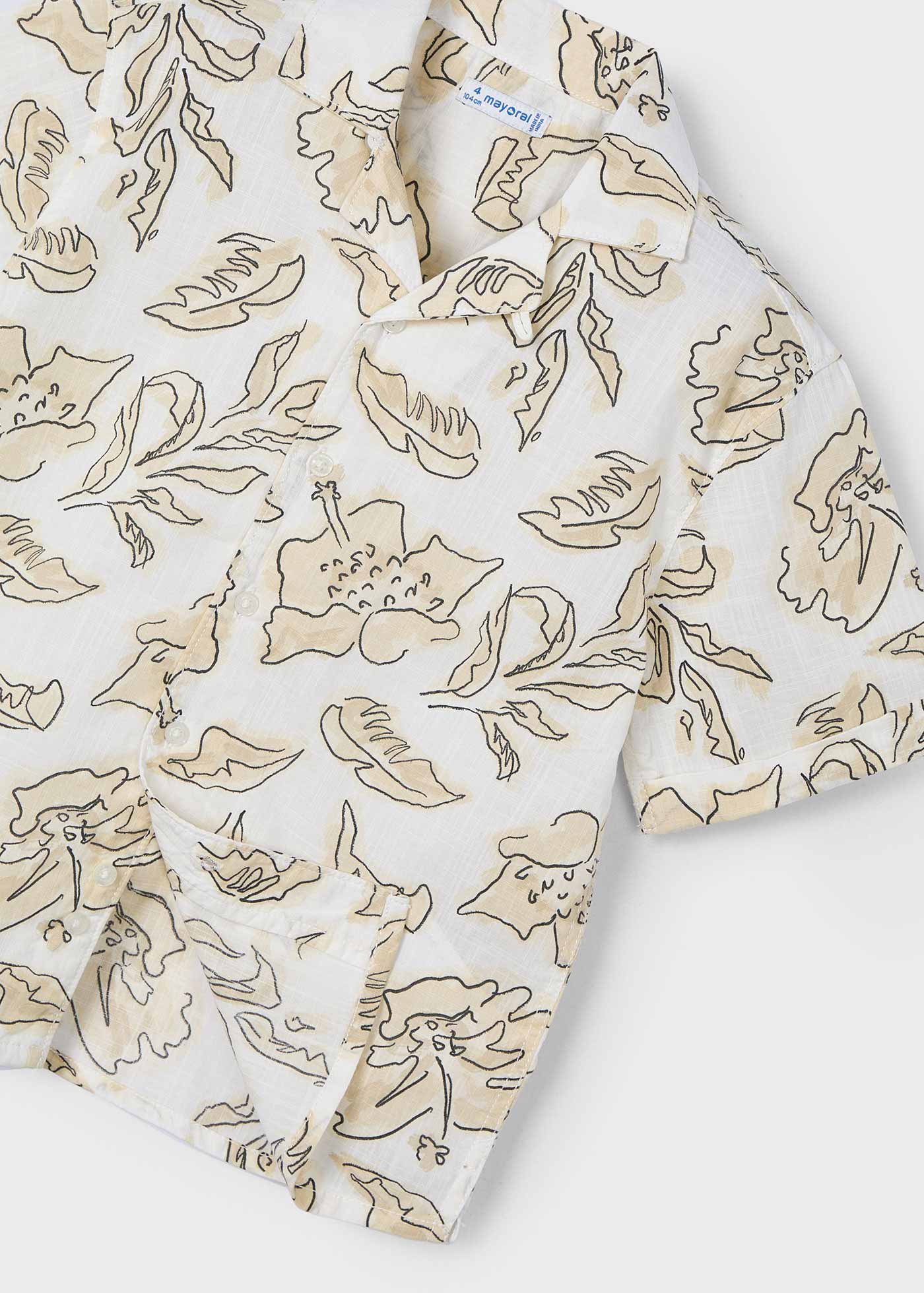 Camicia maniche corte