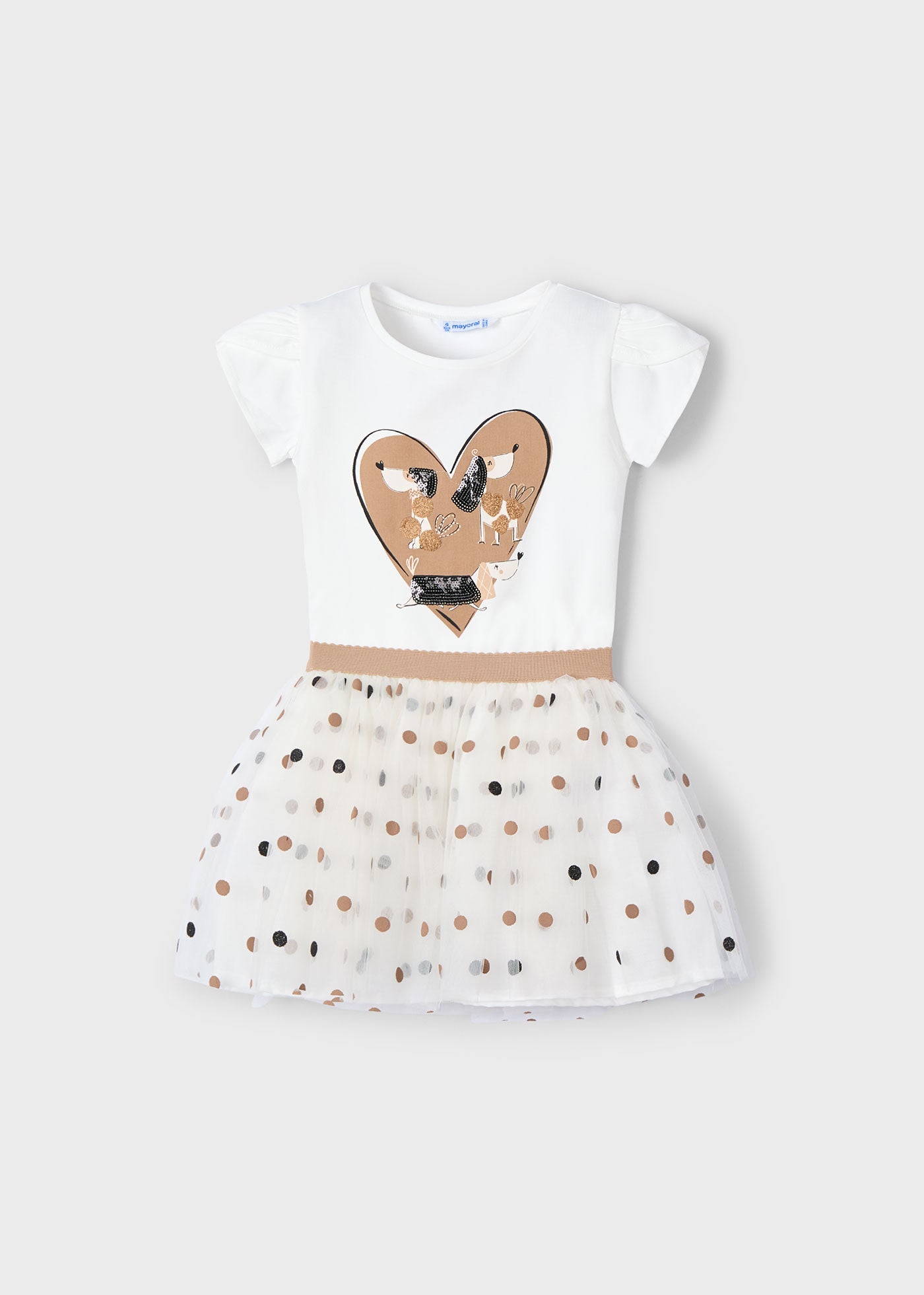 Completo gonna tulle e maglietta