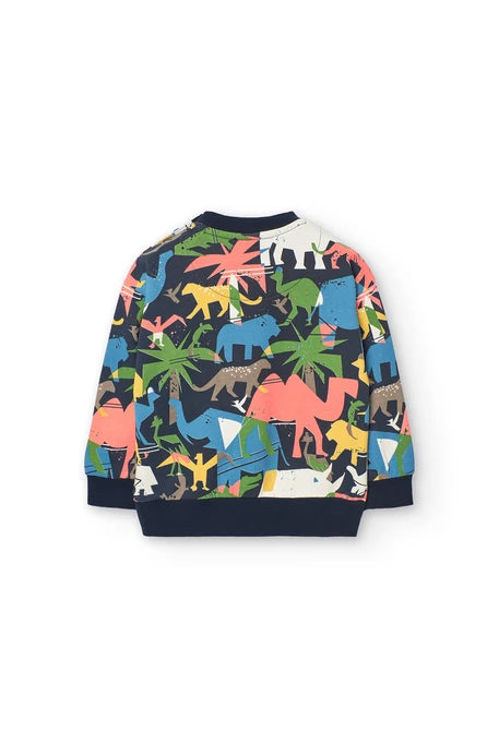 Felpa stampa animali