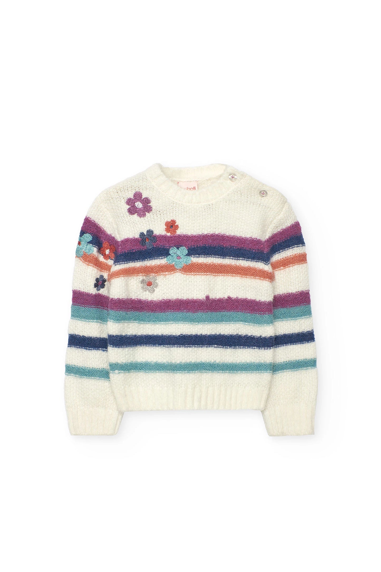 Maglione a righe