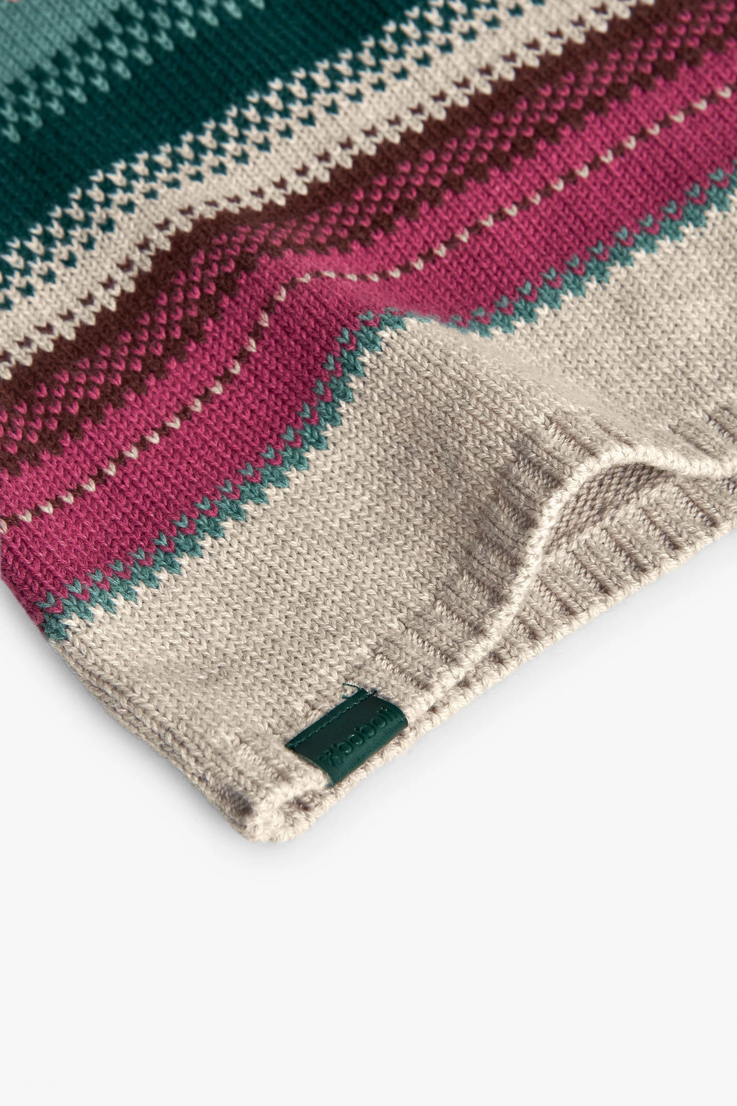 Vestito in maglia a righe