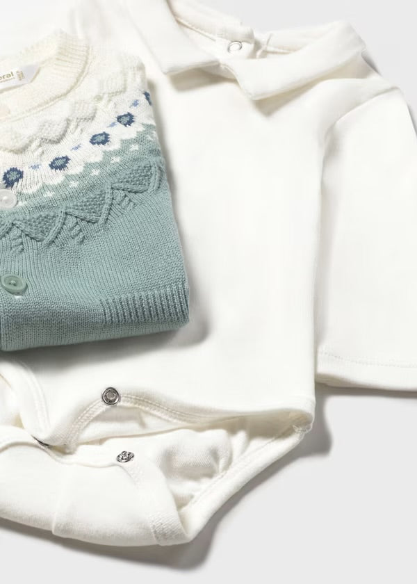 Completo 3 pezzi tricot