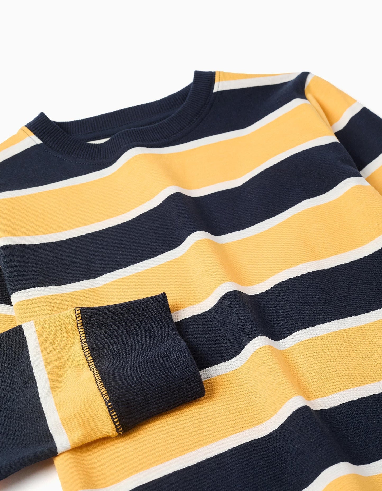 T-shirt a maniche lunghe a righe, Zippy