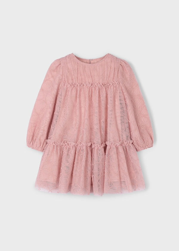 Vestito tulle fantasia