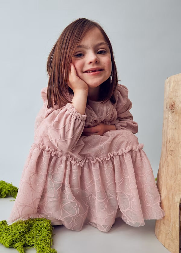 Vestito tulle fantasia