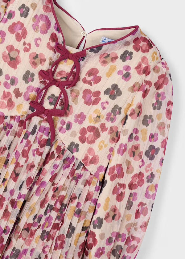 Vestito plissettato